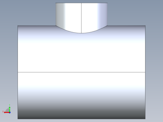 聚氯乙烯配件02-Sch80_ReducingTee_SxSxS_801-420_4.5in x 2in后视缩略图