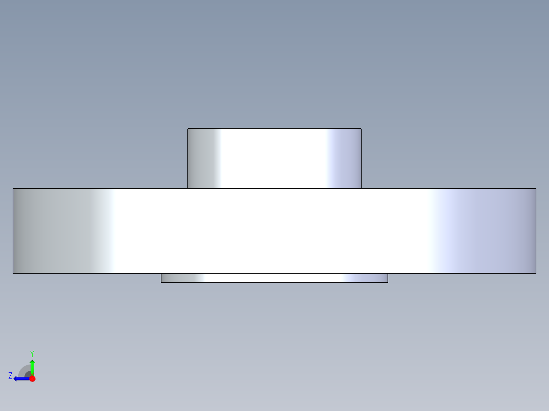 聚氯乙烯配件27-Sch80_Flange Vanstone_FPT_855-005_0.5in右视图