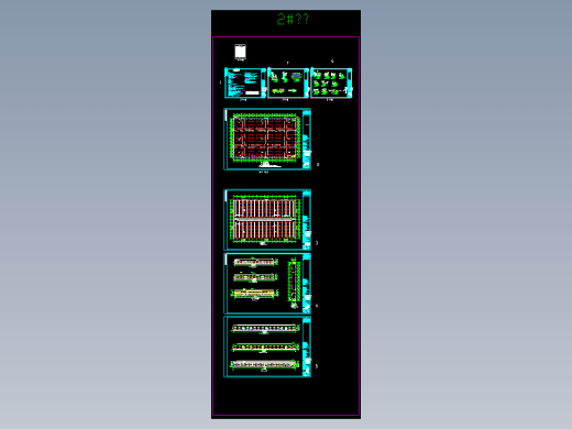 宁德鹏康电机有限公司钢结构厂房CAD