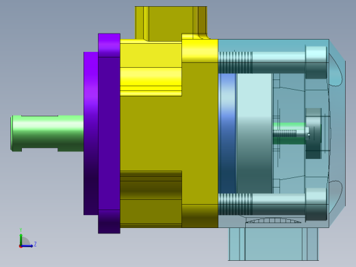 叶片泵左视缩略图