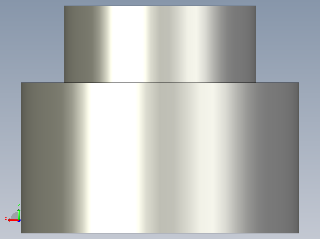 船舶管路系统SeaCor_ReducerCoupling_SxS_37J129338_3in x 2in后视图