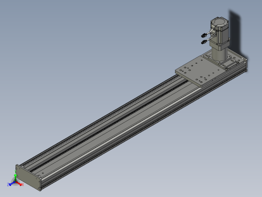 东锦齿条传动DH175G-L167-S1100-BU-减速机+750W.STEP