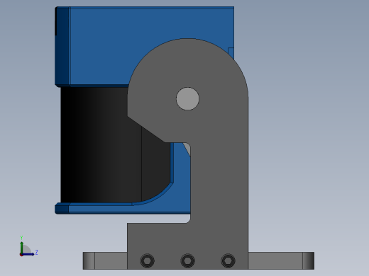 遥测激光器设计左视缩略图