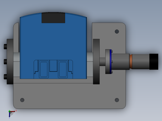 遥测激光器设计俯视缩略图