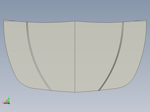 汽车引擎盖外板--stp后视缩略图