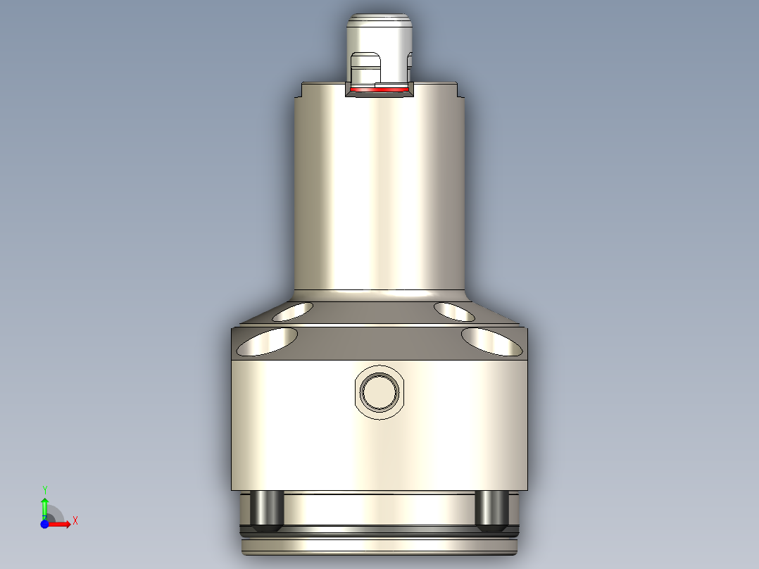 KOSMEKSFA2000-M1N-100-H60多系列多零件图纸模型多系列多零件图纸模型前视图