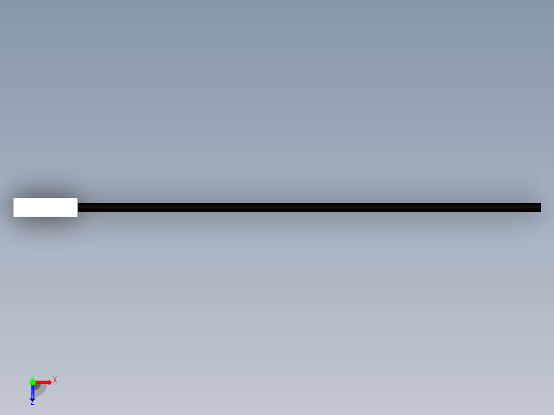 支架光纤_漫反射型FR-W14俯视图