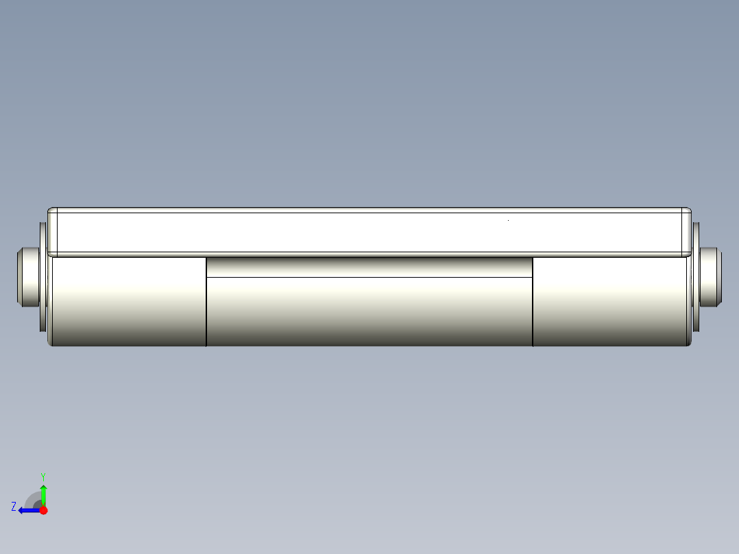 不銹鋼鉸鏈5570-3D多系列多零件图纸模型右视图