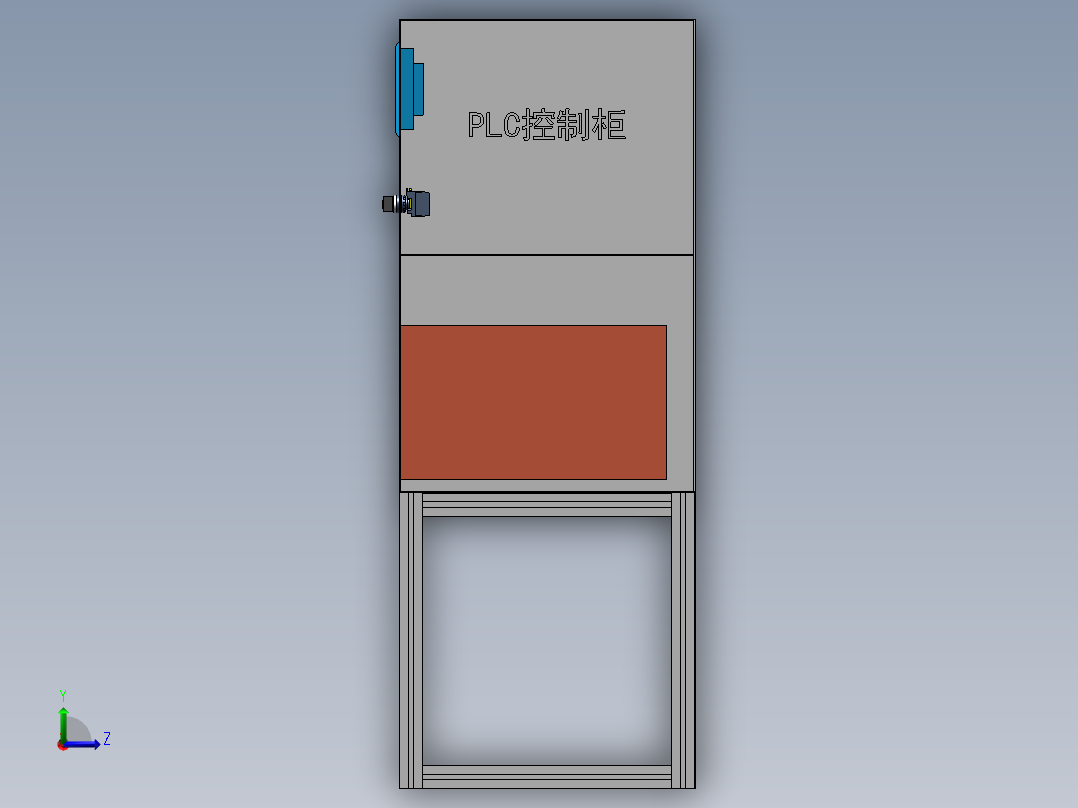 精密气密检测sw18可编辑左视图