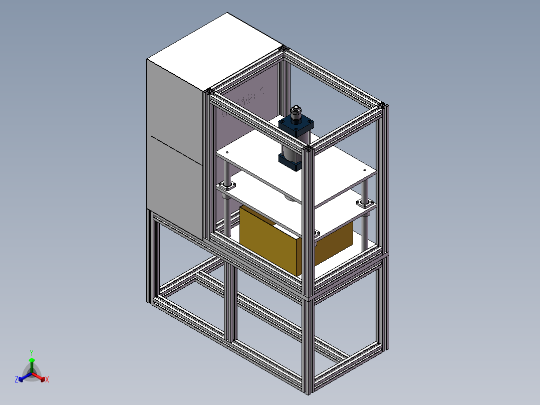 精密气密检测sw18可编辑正等轴测图