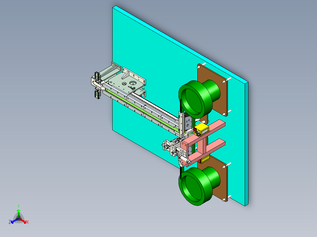 塑料盖帽压入装配单机设计