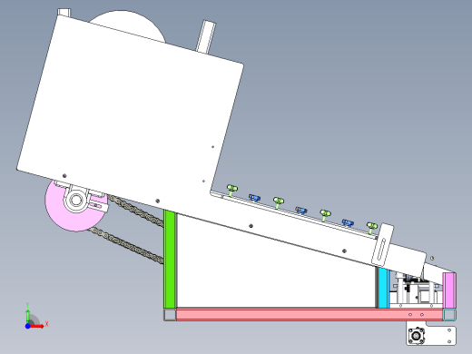 WEB700 纺织经纱整经机前视缩略图