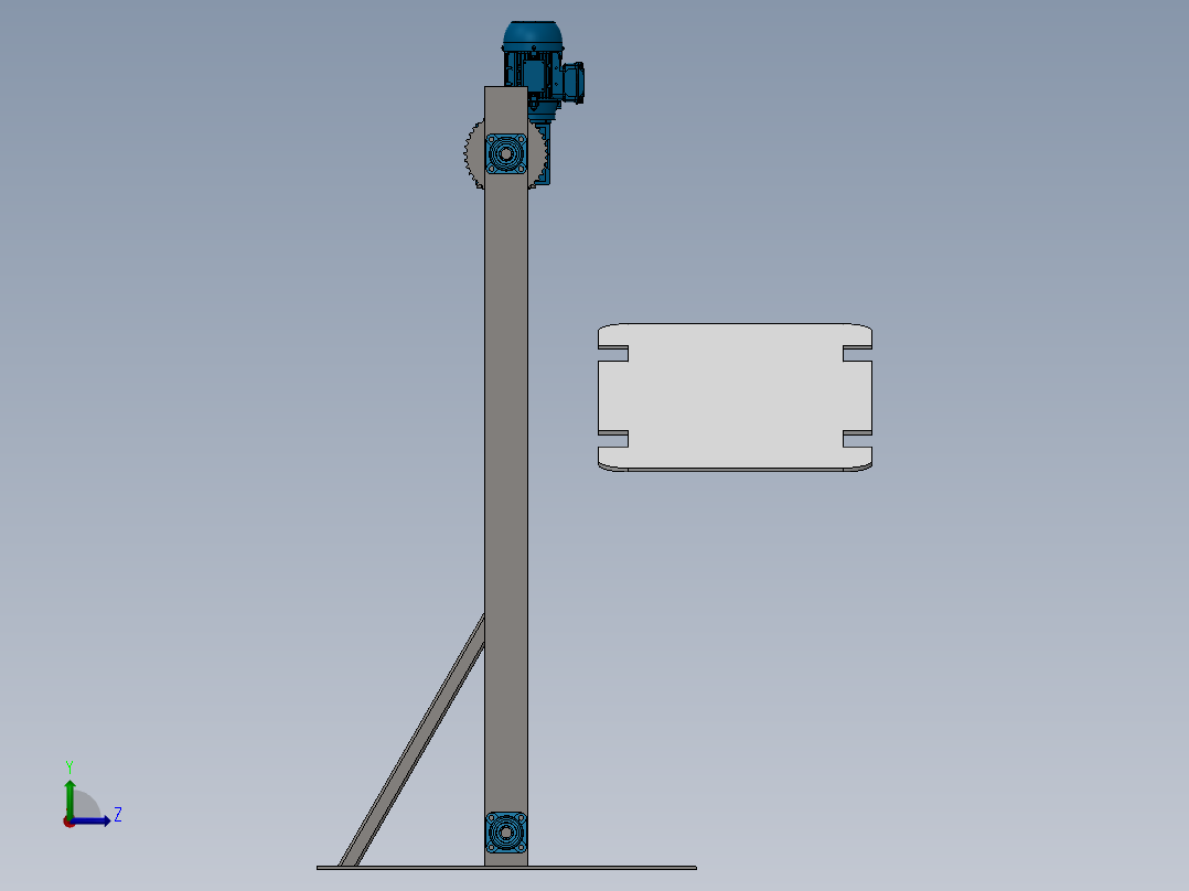 起重机-1(50)左视图