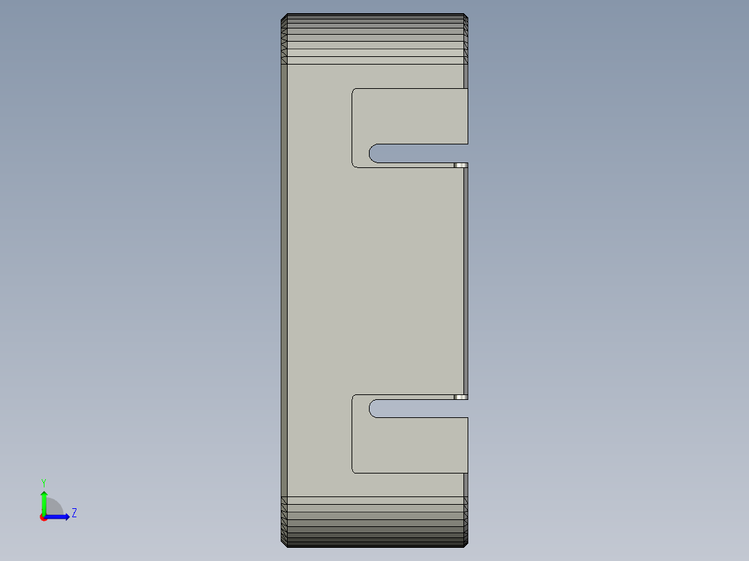 纳米矢量网络分析仪左视图