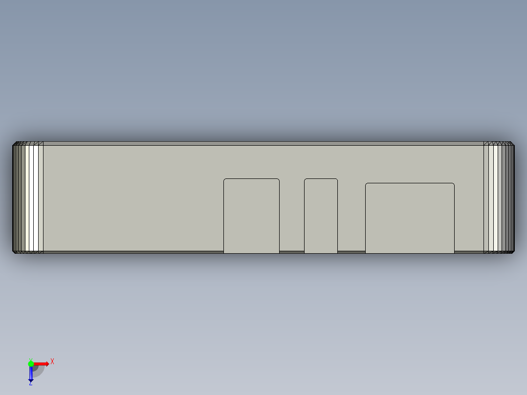 纳米矢量网络分析仪俯视图
