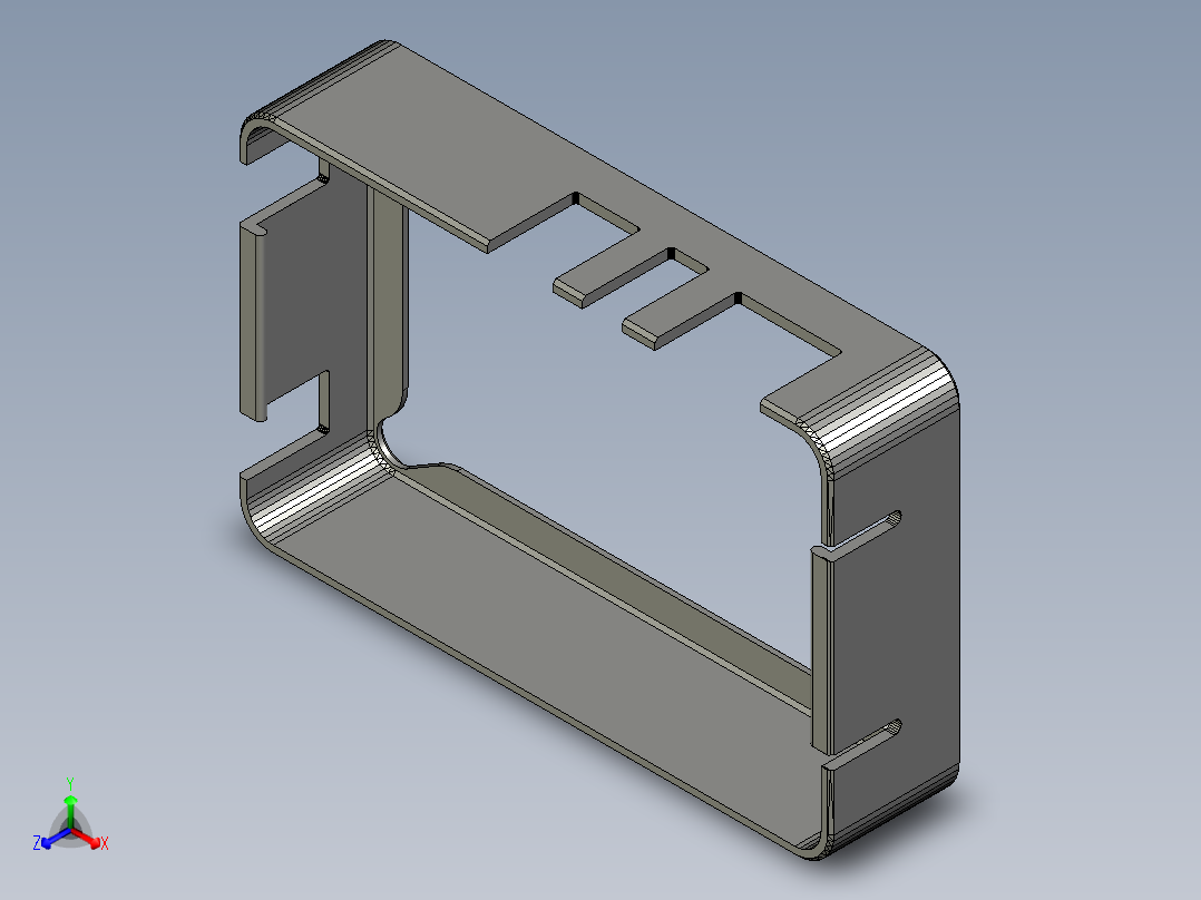 纳米矢量网络分析仪正等轴测图