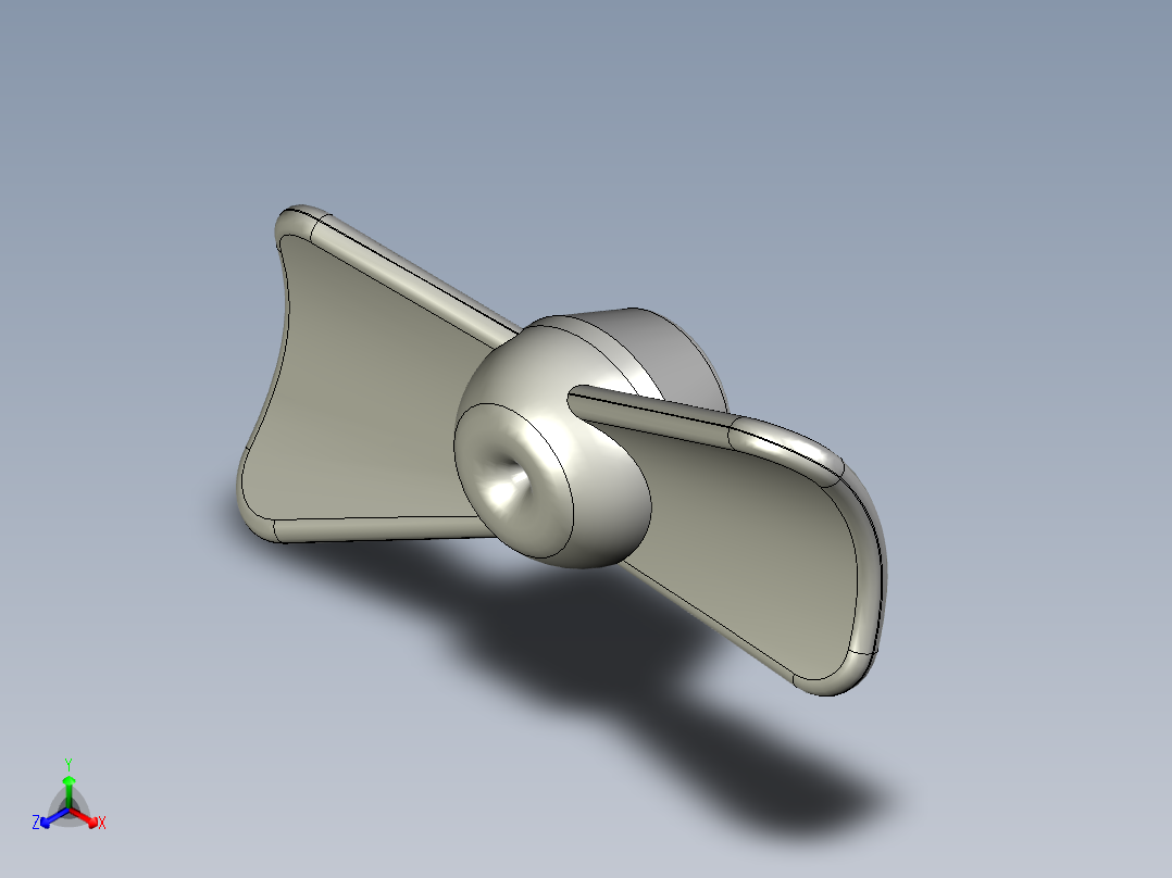Arduino直流电机螺旋桨 (1)正等轴测图