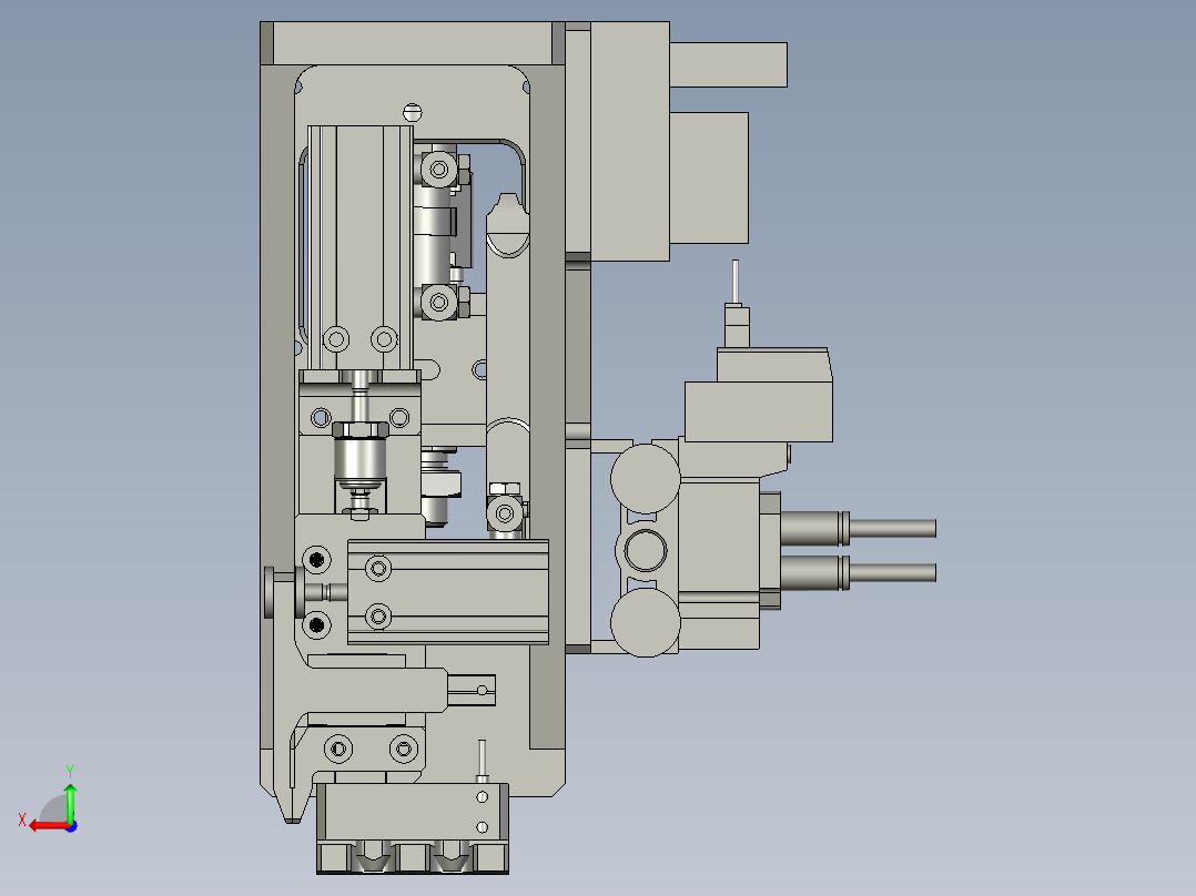 02-00-01夹膜机构后视图