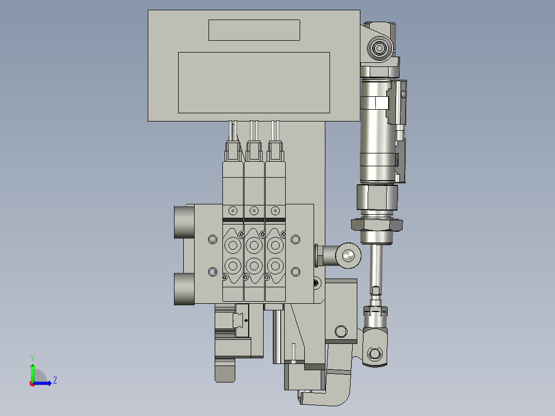 02-00-01夹膜机构左视图