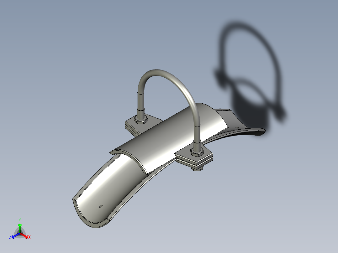 AX0001037(电缆平衡组件)正等轴测图