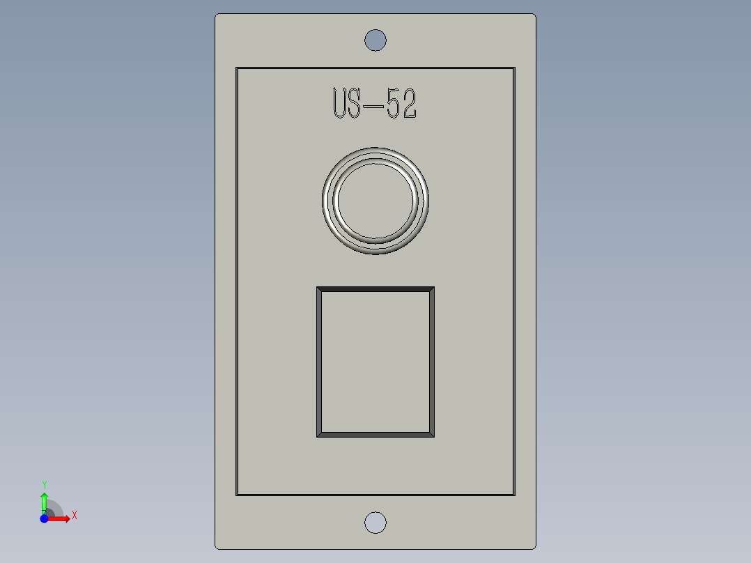 中大电机-调速器前视图