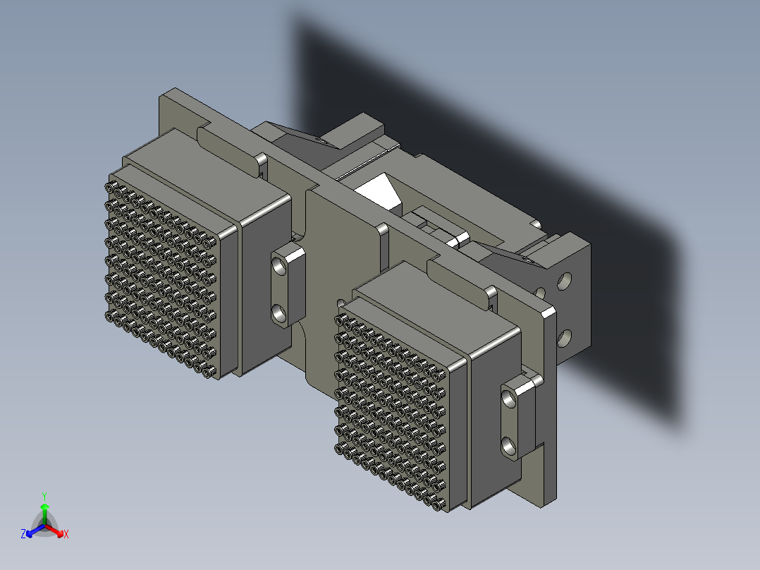 顶升2组件正等轴测图