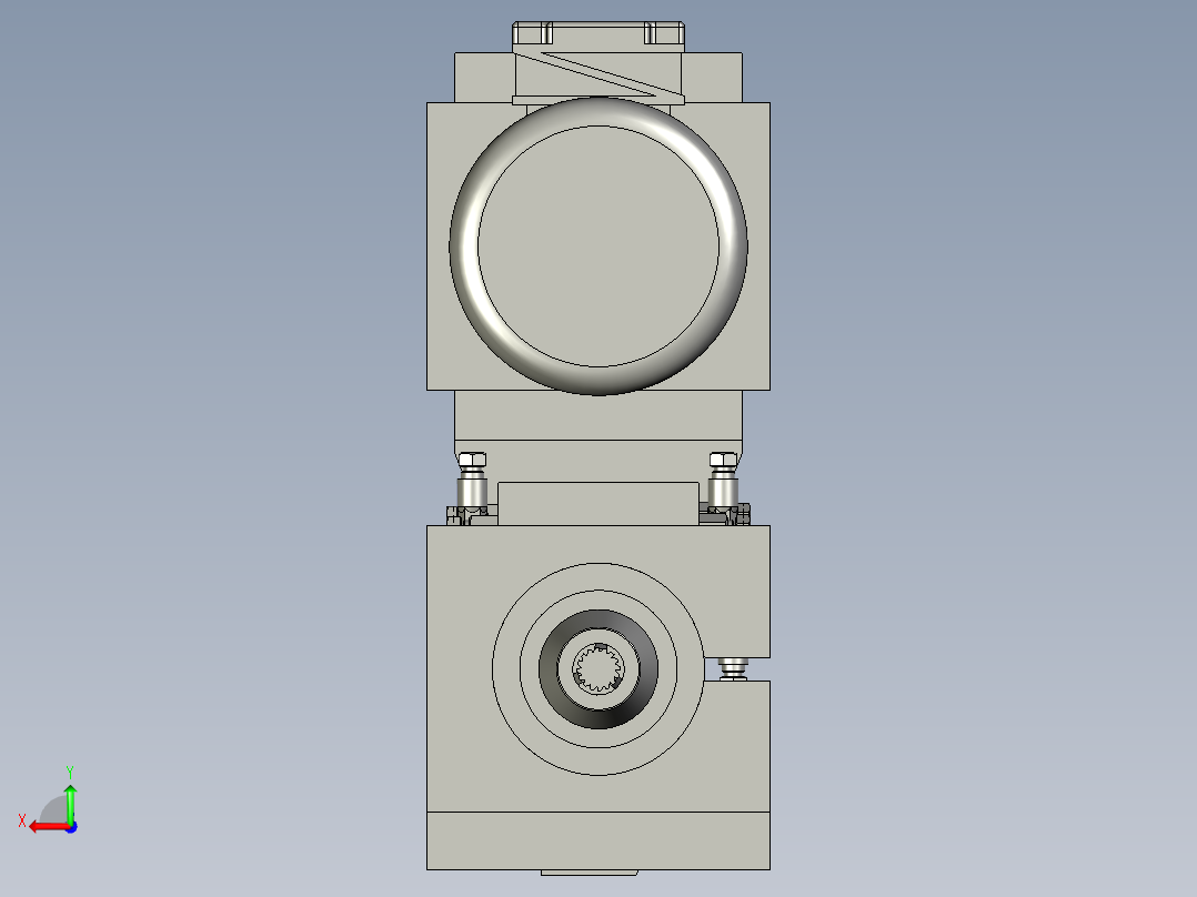 钻削主轴铰孔-移动后视图