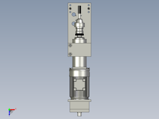 钻削主轴铰孔-移动俯视缩略图