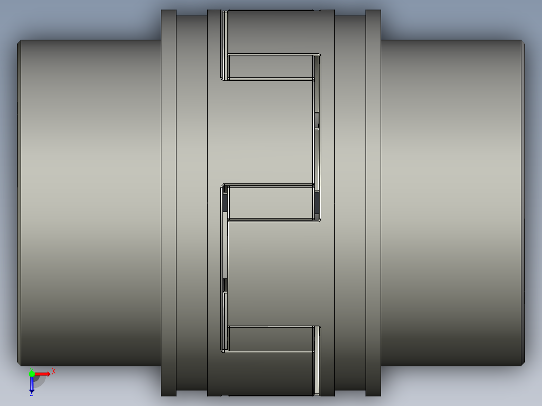 55-35LYXL联轴器LYXL9俯视图