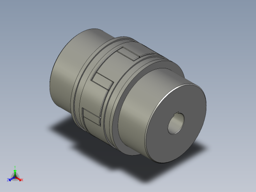 55-35LYXL联轴器LYXL9正等轴测缩略图