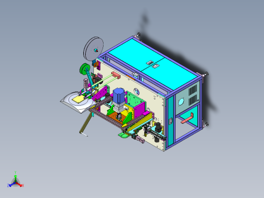 手机充电口總組立圖