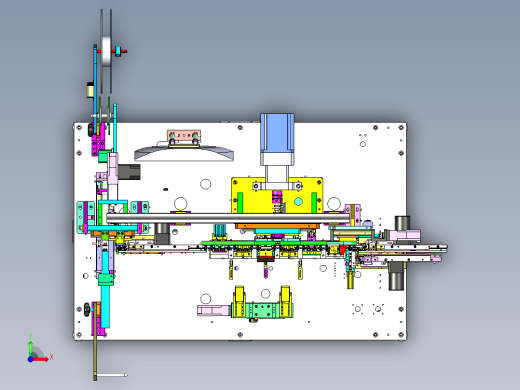 手机充电口總組立圖前视缩略图