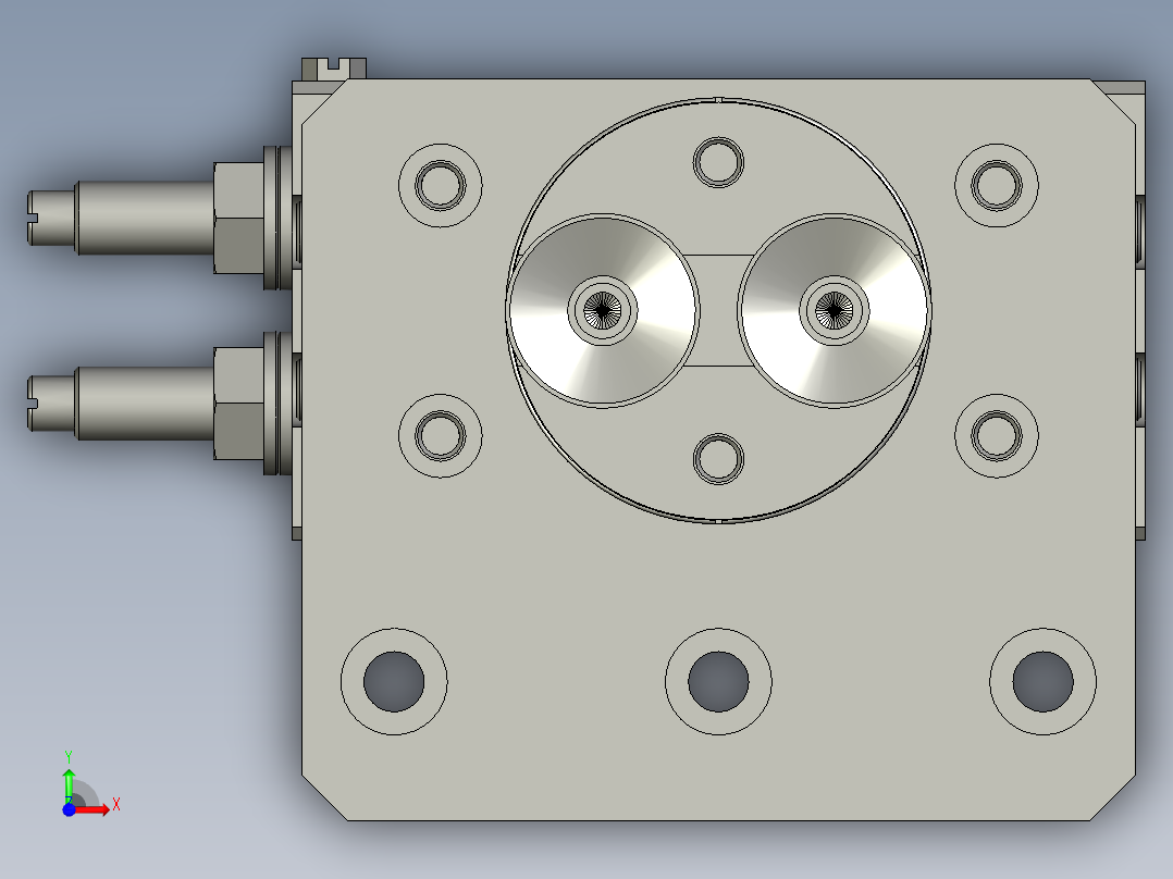 YX-04-08移载旋转组件前视图