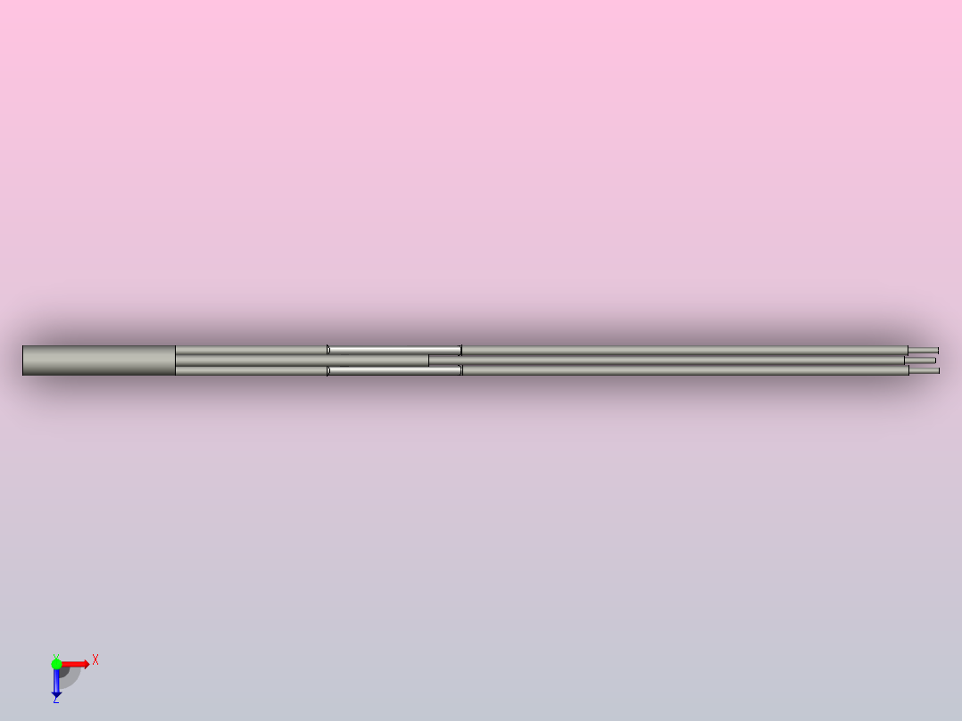 加热器ZIM94-D10-L50-W90-V220俯视图