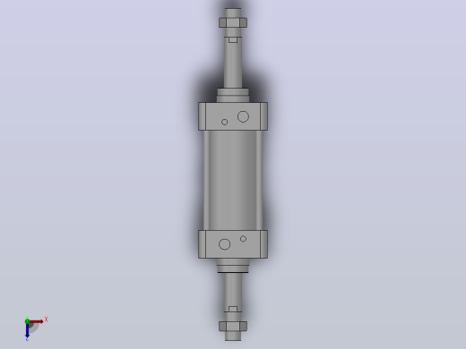 MBB系列标准气缸[MDBB-80x100-S]俯视缩略图