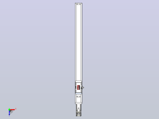 滚珠丝杠直线轴带导轨全封闭TPA-HCR-50S-1210C-L540-M-C-P10-N3俯视缩略图