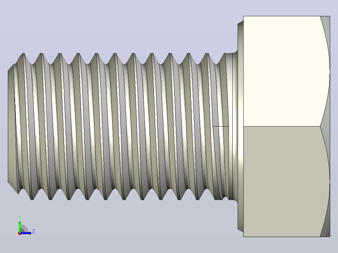 DIN_EN_ISO_4017_M16x25.ipt六角螺栓左视图