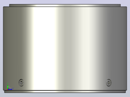 法兰式三轴力传感器 LCM3D-A左视缩略图