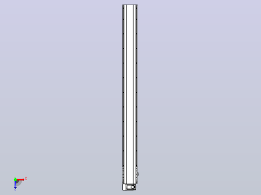 皮带直线轴半封闭可选导轨TPA-HNB-202D-140-L2100-LU-C-P75-N3俯视缩略图