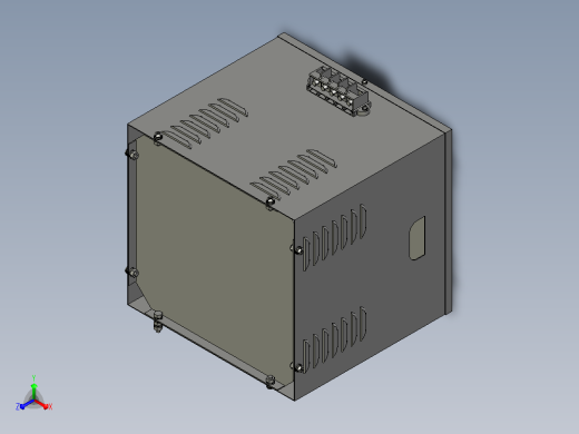 JMB-3000照明变压器三维模型 202012