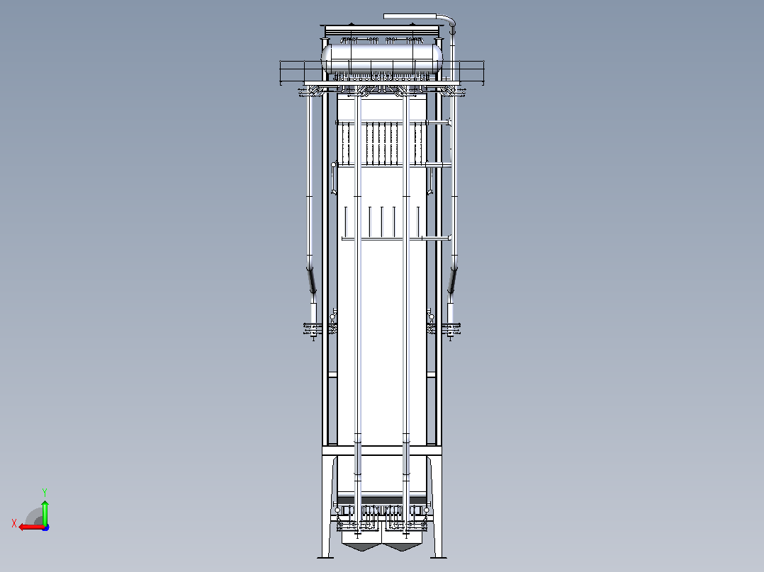DV-75锅炉高加热器2后视图