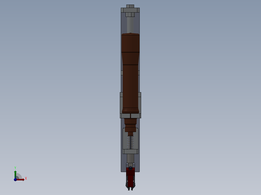 自动锁螺丝机构sw12可编辑前视图