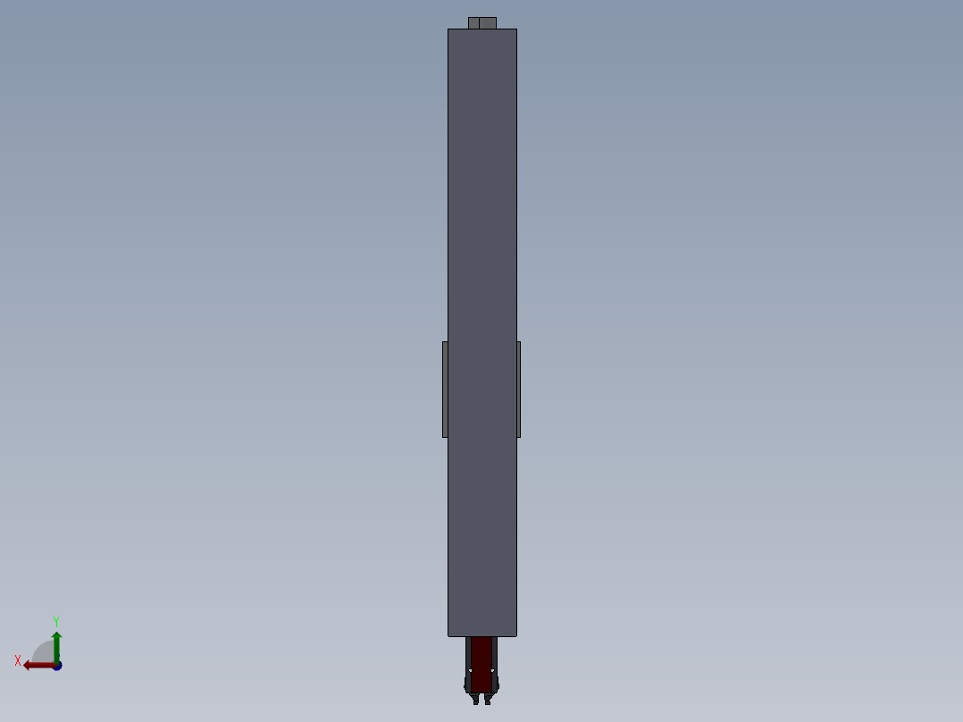 自动锁螺丝机构sw12可编辑后视图