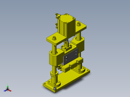 托盘堆积组件正等轴测缩略图