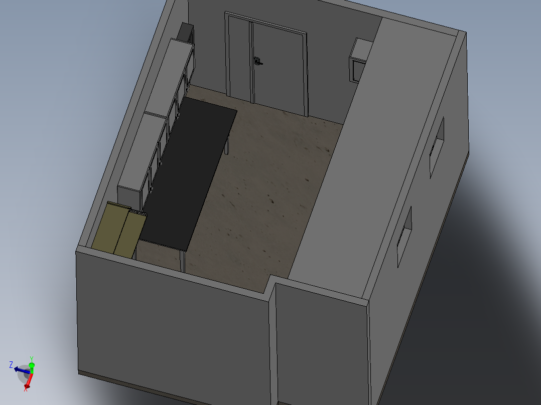 solidworks 工作室设计图主视图