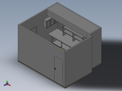 solidworks 工作室设计图正等轴测缩略图
