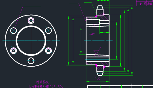 TGSS-50型水平刮板输送机---机头段设计缩略图