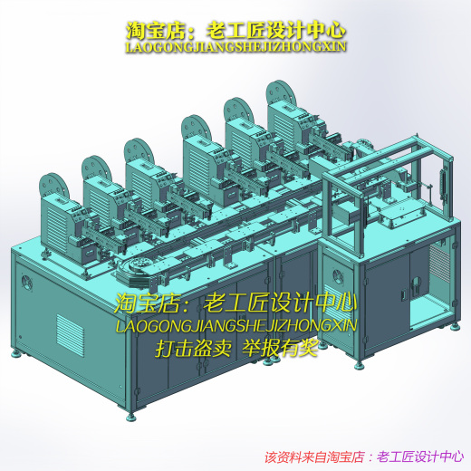B7_六工位贴合机（已生产）自动上料六工位循环贴膜贴标机缩略图