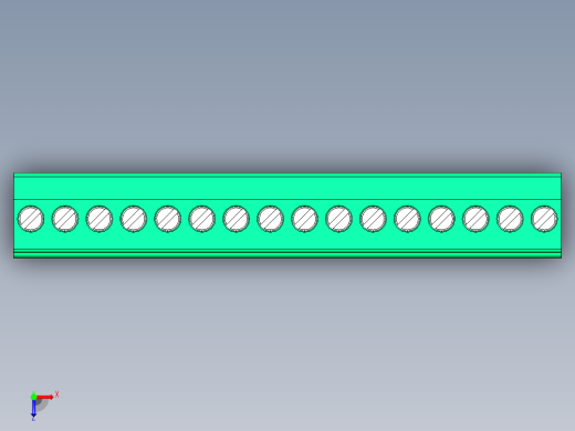 DEGSON 2EDG 系列 5.08mm 可插拔接线端子组-2EDGKA-5.08-16P-14-00AH俯视缩略图