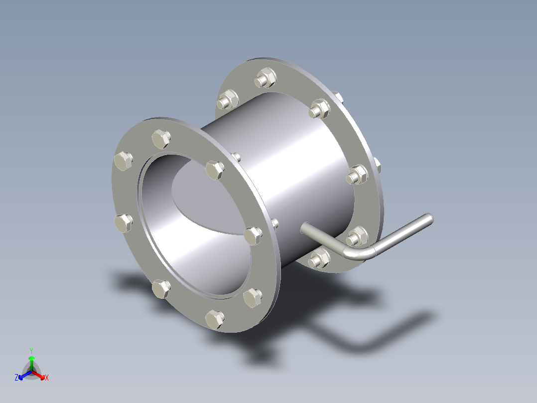 手动简易空气蝶阀